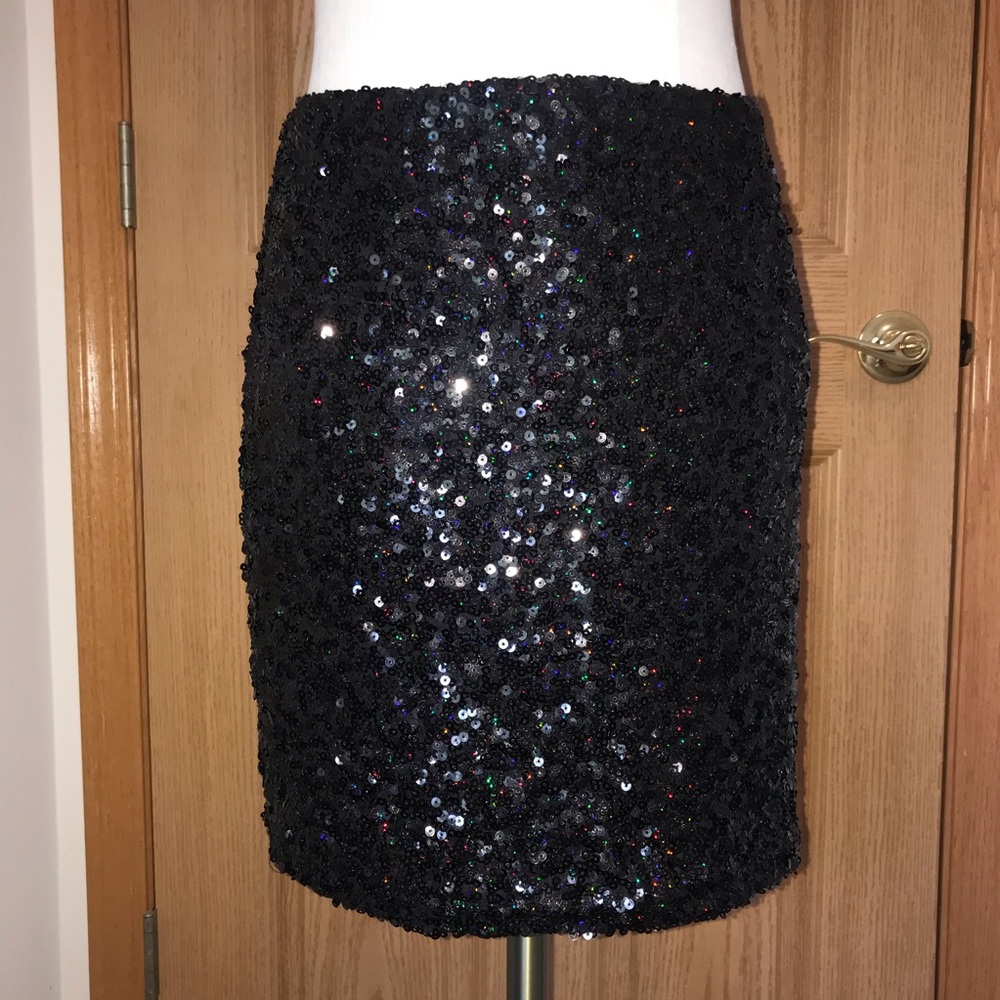 French Connection sequin skirt